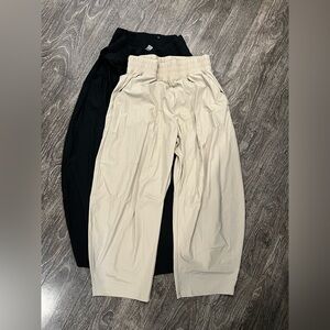 Old Navy Sleektech Barrel leg ankle pants